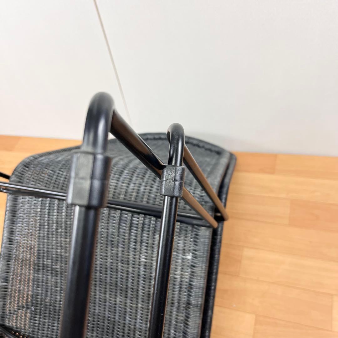 【展示未使用】Oliver オリバー　正規品　藤 ラタンチェア 2脚セット