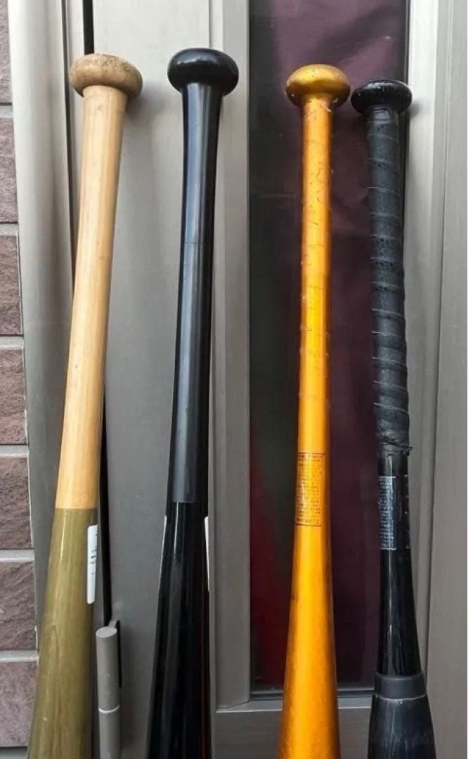 中学硬式2本 木製2本 金属2本　MIZUNO 軟式用 ZETT ディマリニ