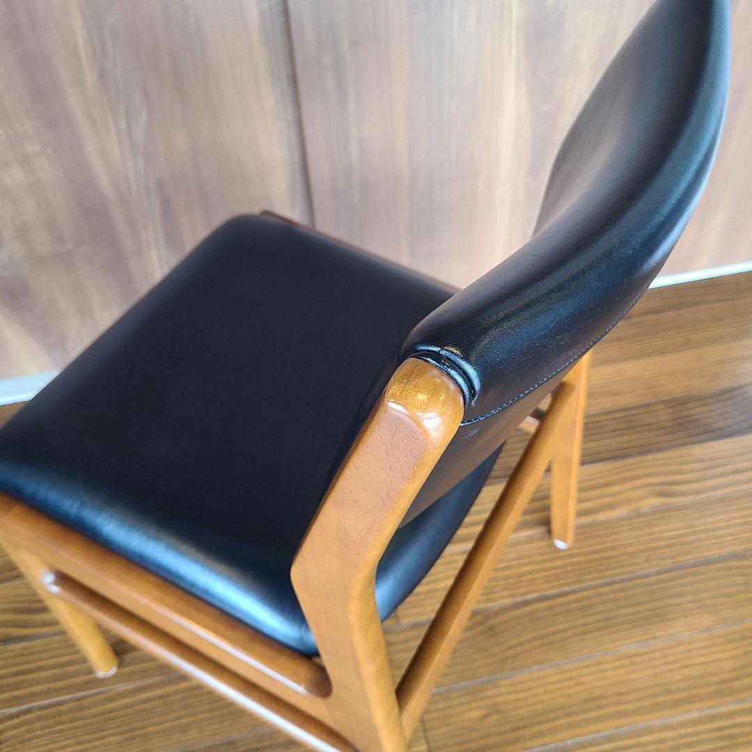 カリモク60+ karimoku★アームレスダイニングチェア★ミッドセンチュリー