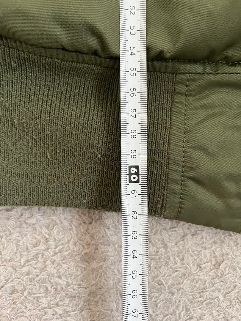 ALPHA INDUSTRIES MA-1 フライトジャケット オリーブ XS
