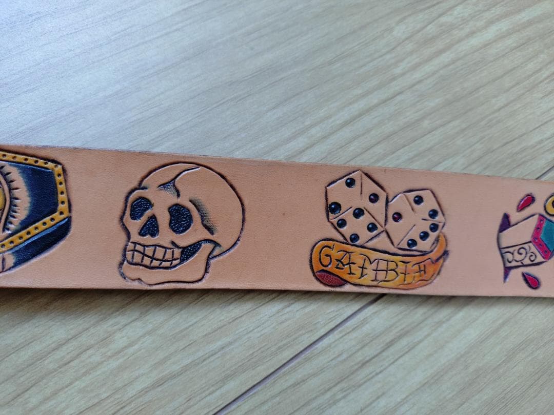 33インチ タトゥーデザインベルト オアグローリー ギャングスタービル RATS