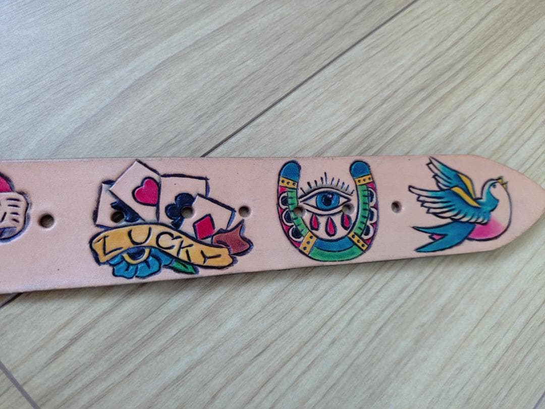 33インチ タトゥーデザインベルト オアグローリー ギャングスタービル RATS