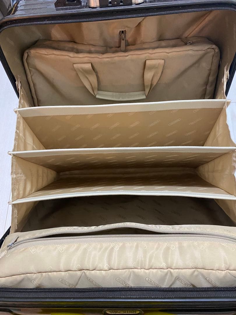 リモア　サルサ　茶色　キャリーバッグ