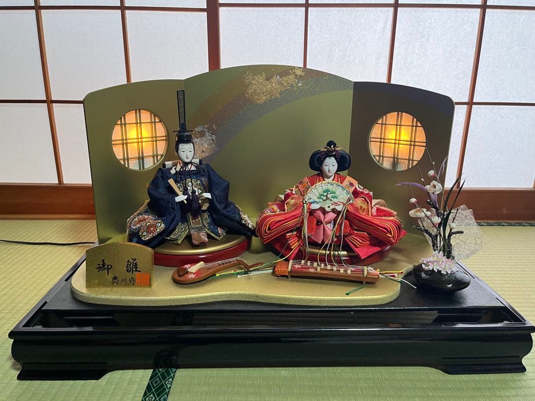 伝統的 雛人形セット 中型