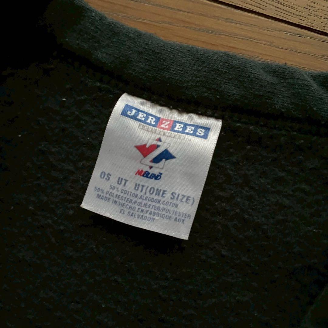 トップス 90s~ JERZEES sweat cardigan Black