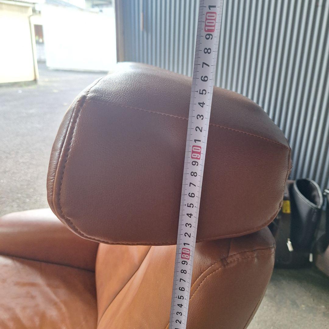 NITORI　ひとりがけソファー　リクライニング　オットマン　本革