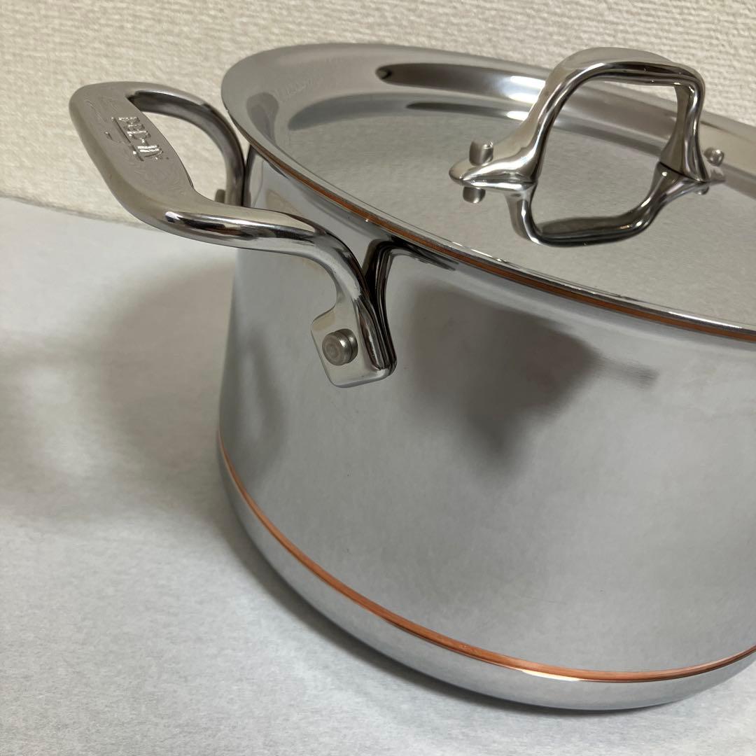 調理器具 All-Clad Copper Core Sauce Pan 4Q