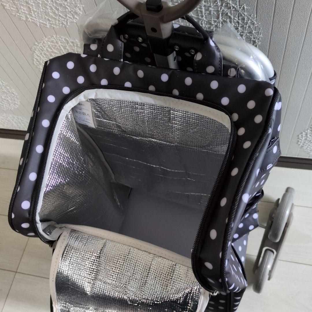 ポルカドットキャリーカート