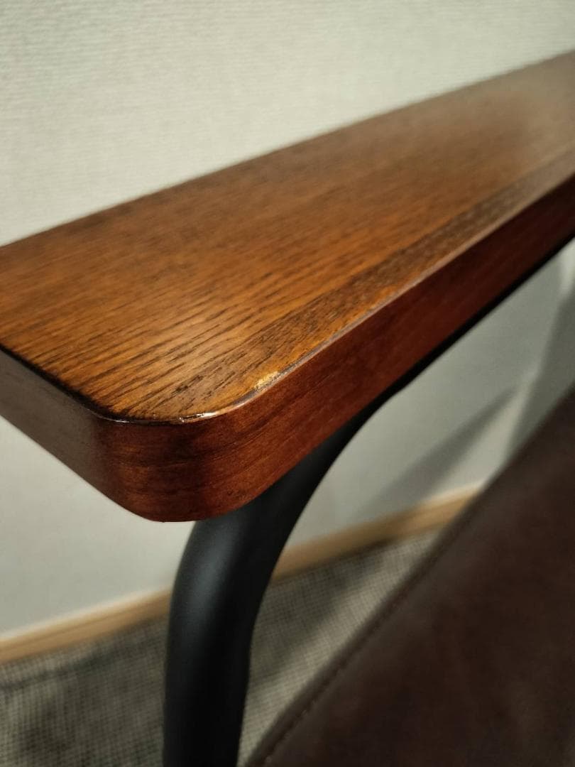 ニトリ1人掛けソファ (Nシールド ステイン2KD DBR)