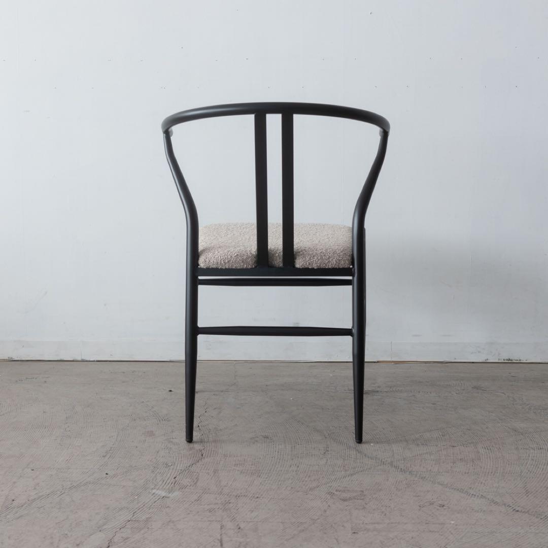 ブラック ダイニング　アームチェア