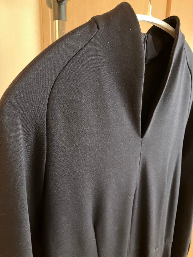 （洗える）ICBレーヨンストレッチポンチフレアワンピース