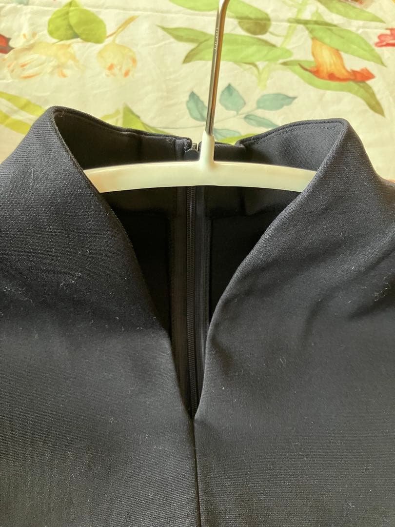 （洗える）ICBレーヨンストレッチポンチフレアワンピース