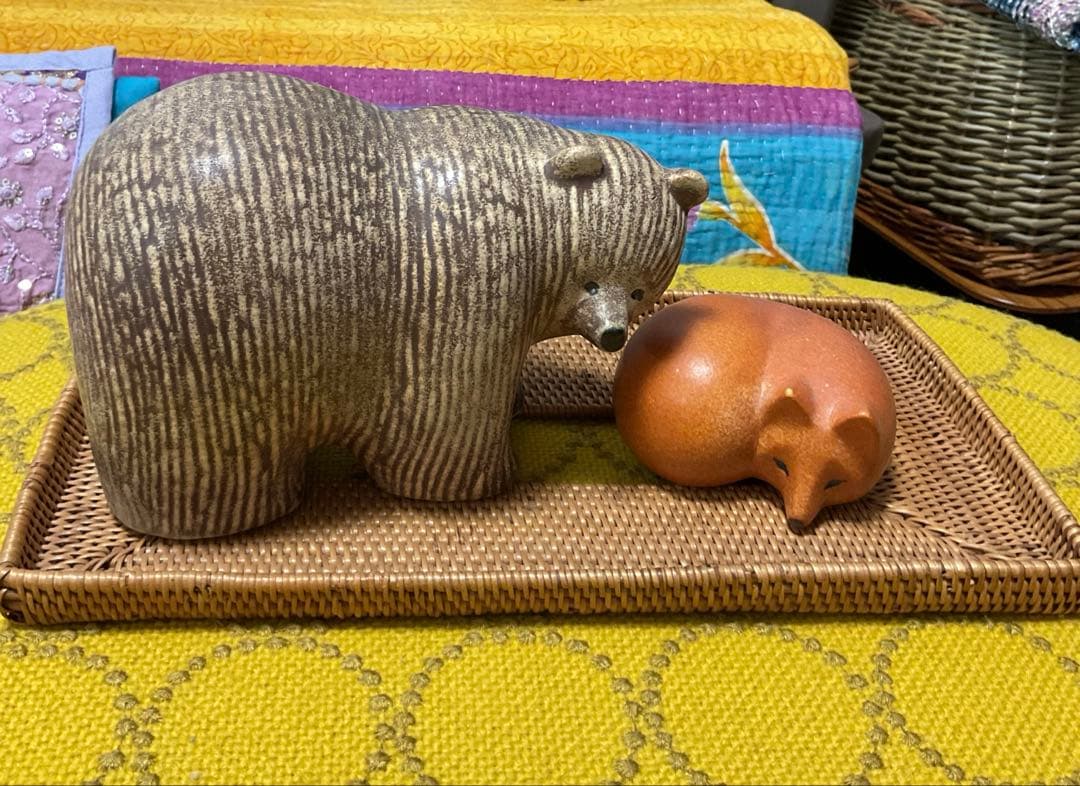 リサラーソン　くまとキツネ