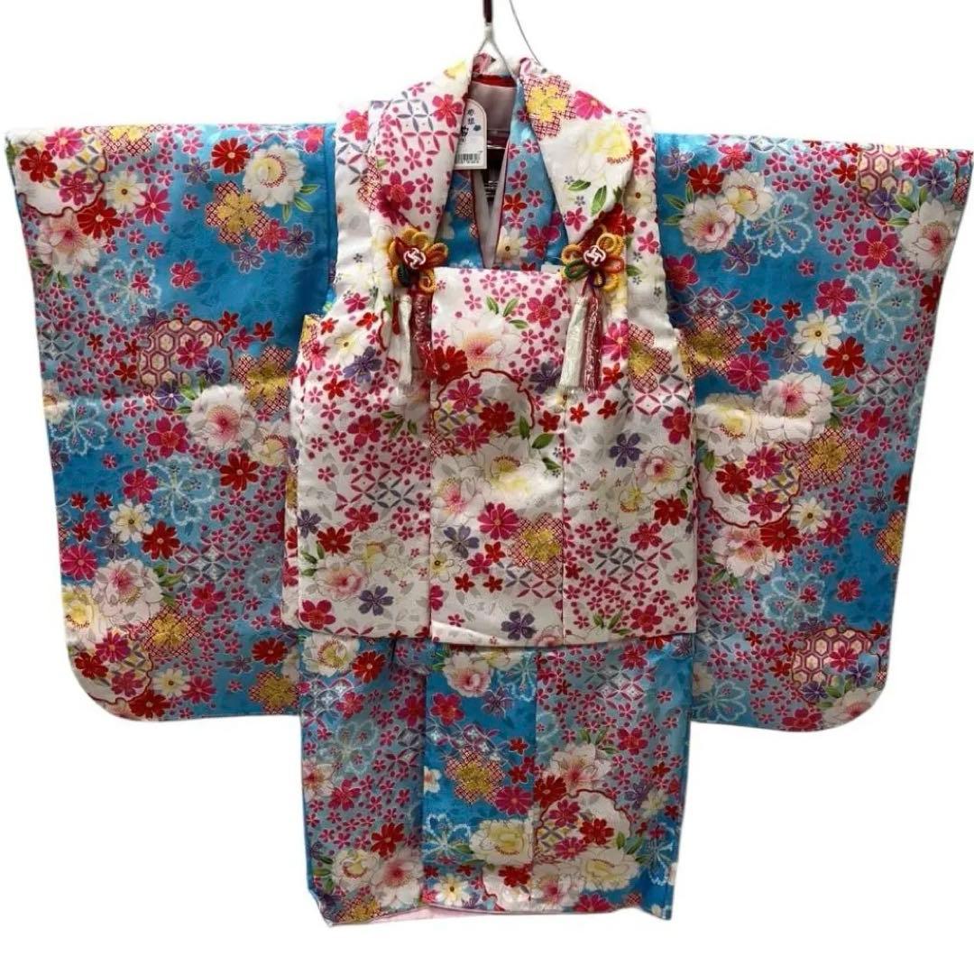 ❪8081❫ ♥ 七五三 三歳 女の子 ♥ 被布セット ♥