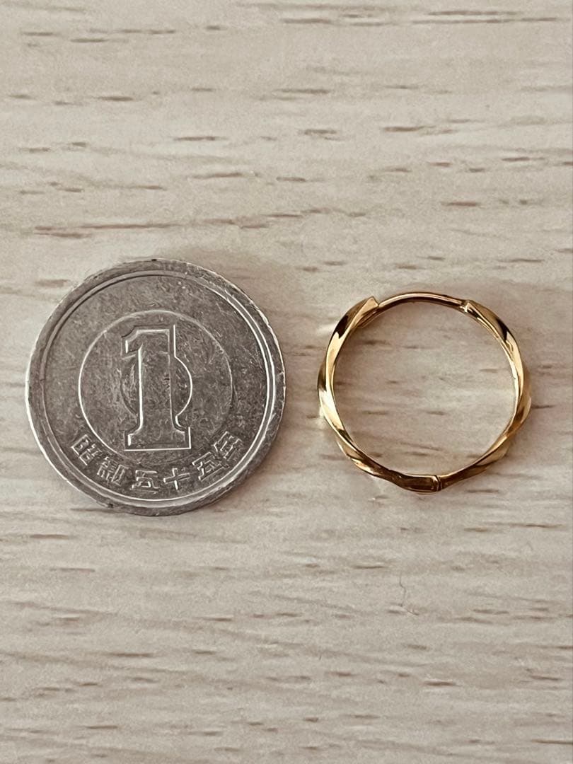 AVALANCHE 10K デザイン フープピアス