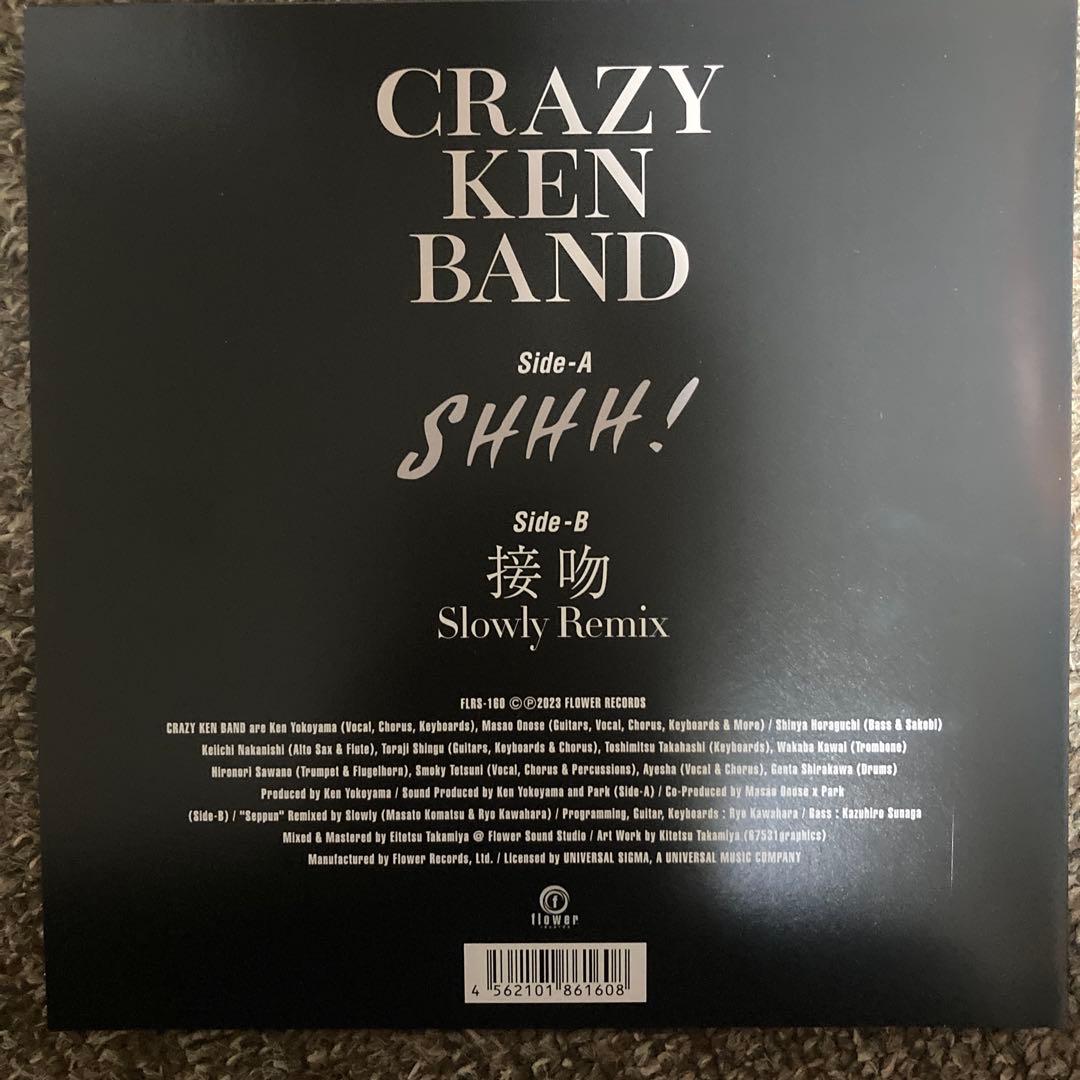 新品未使用 CRAZY KEN BAND 接吻 Slowly Remix