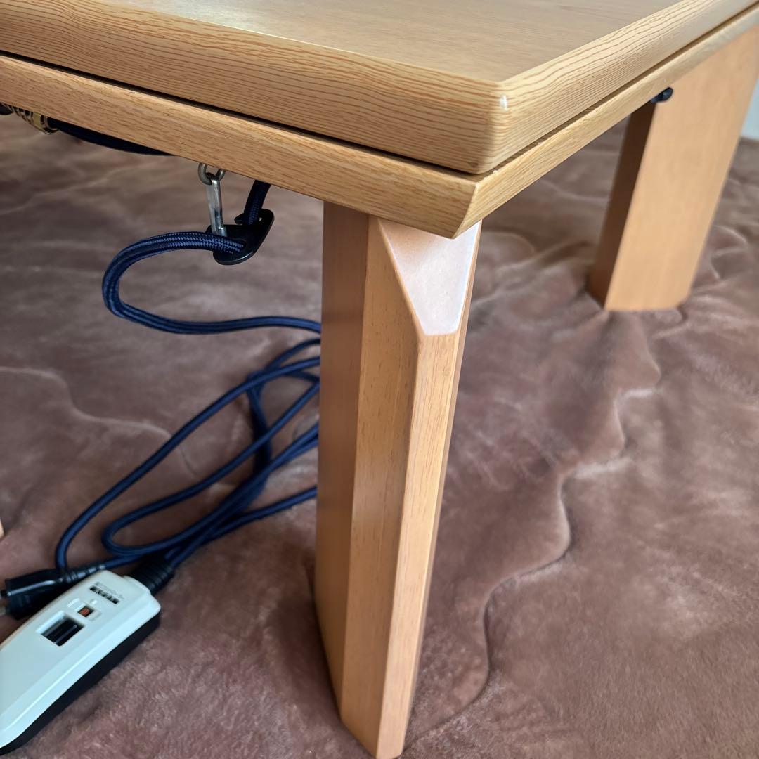 こたつテーブル　家具調こたつ　105×75×38(43)