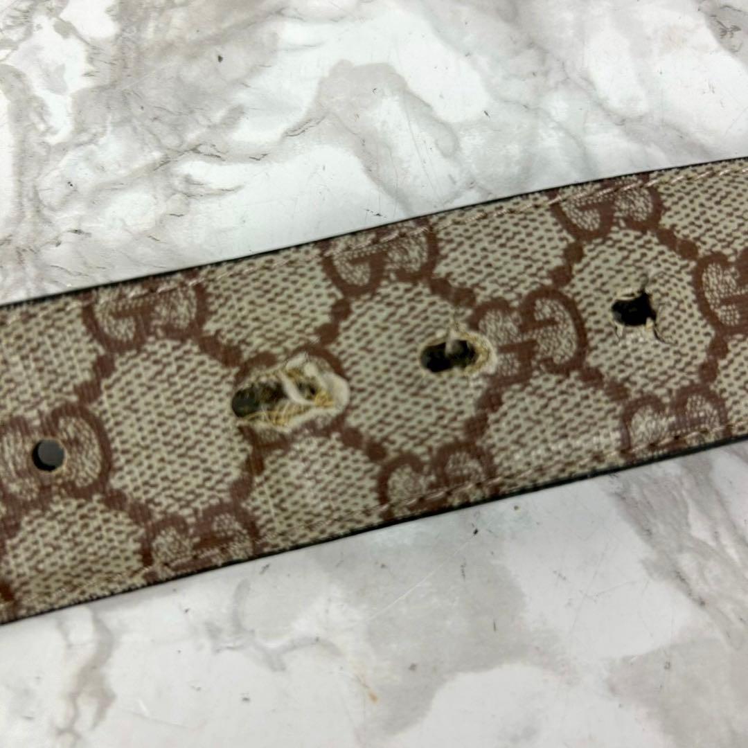 GUCCI グッチ GGパターン ダブルGバックル ベルト