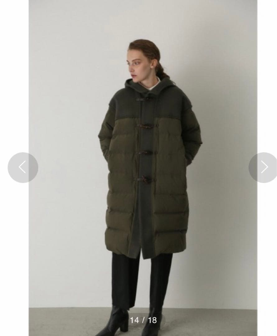 Down　リムアーク　ウールドッキングダウンコート