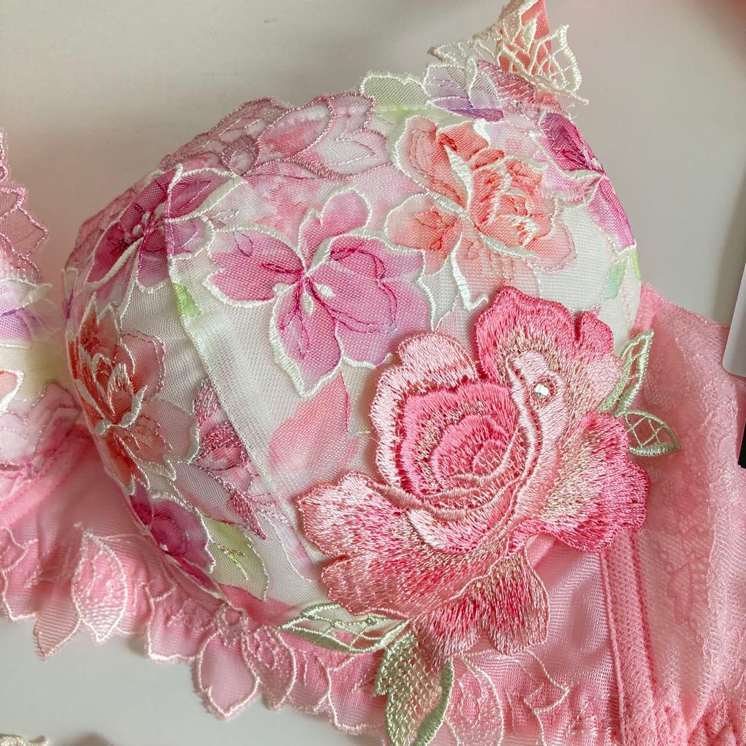 サルート　ベトナムの花嫁　D75/L　PI　06　脇高ブラ　ノーマルショーツ