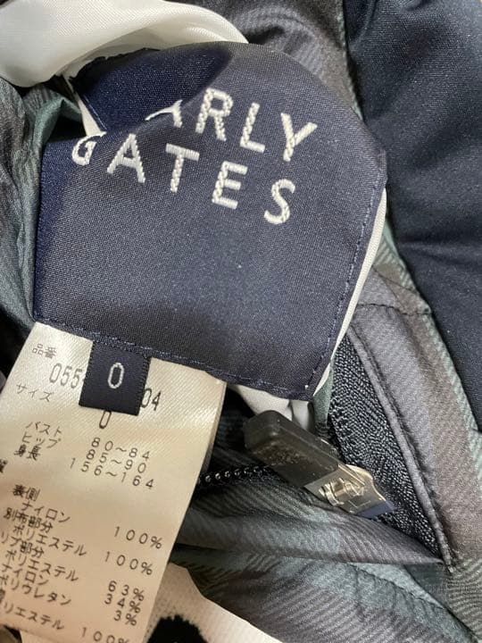 ブラックウォッチ中綿フルジップジャケット0