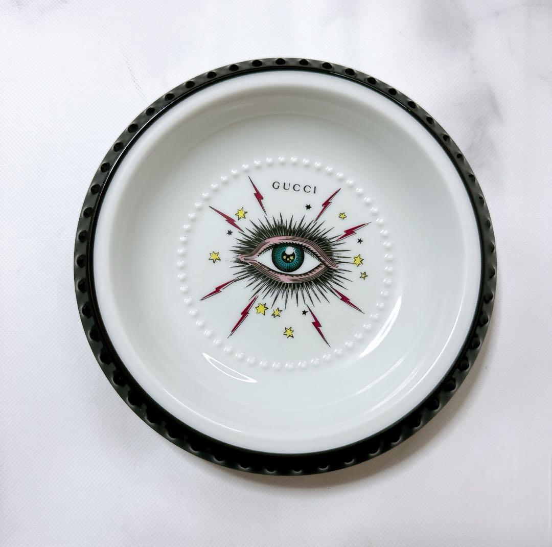 グッチ小物入れ スターアイ ラウンド アッシュトレイ ポーセリン ホワイト
