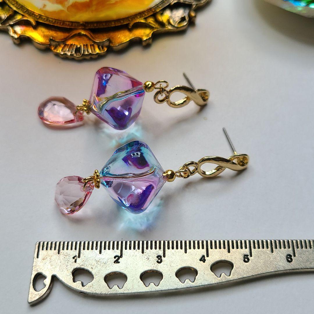 ハンドメイドピアス1644