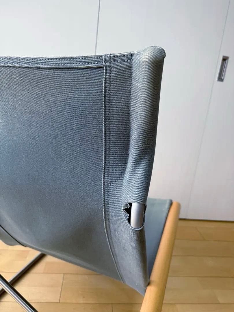 ★NychairX（ニーチェア X）ナチュラル/グレー（NY-140）