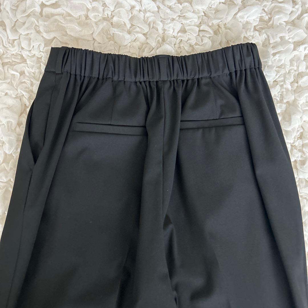 グローバルワーク セットアップ フォーマルスーツ ノーカラー ブラック