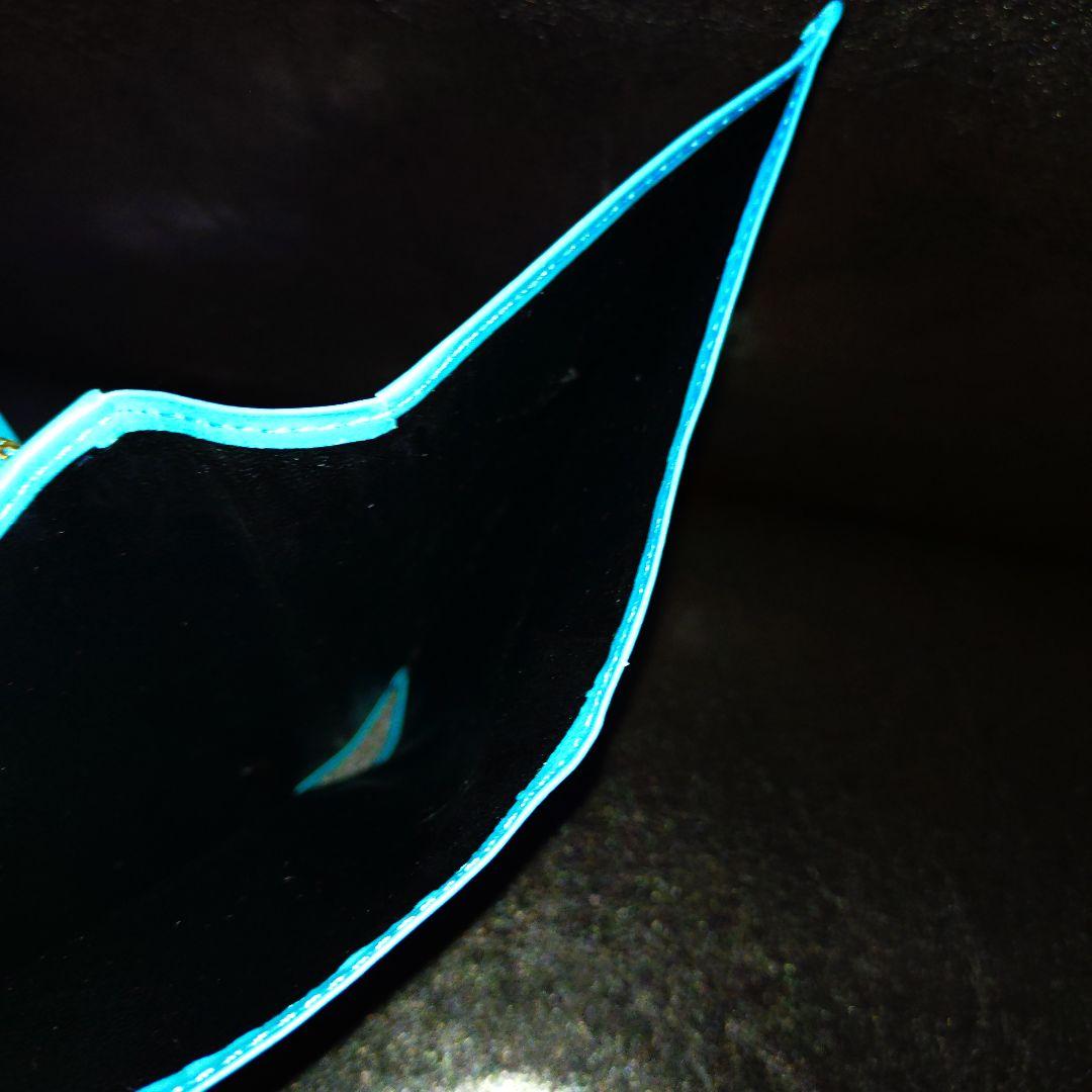 【未使用】YSLイヴ・サンローラン ターコイズ 二つ折り財布