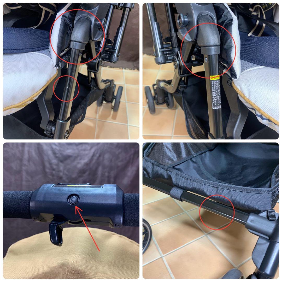 【極美品】✨極上クリーニング済み✨コンビ ホワイトレーベル スゴカル 4キャス