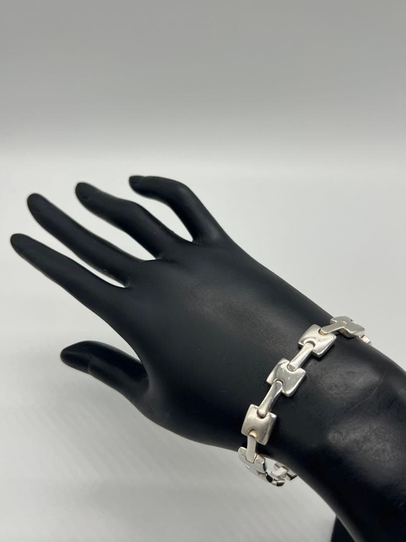 グッチ GUCCI Hリンク プレート ブレスレット SV925