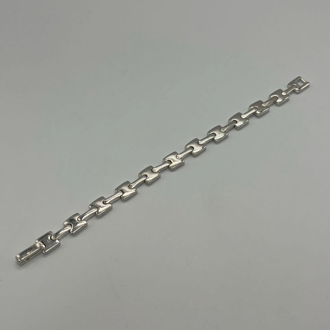 グッチ GUCCI Hリンク プレート ブレスレット SV925