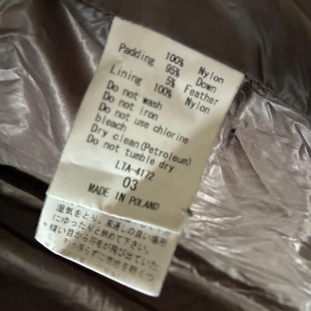 【お値下げ】タトラス TATRAS ブラウン　ダウンコート　03
