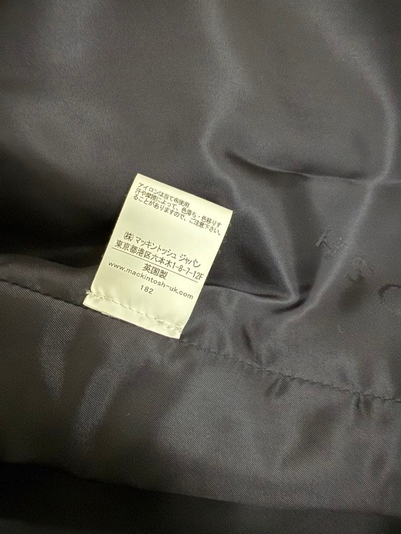 MACKINTOSH ダンケルド Loro Piana ストームシステム 34