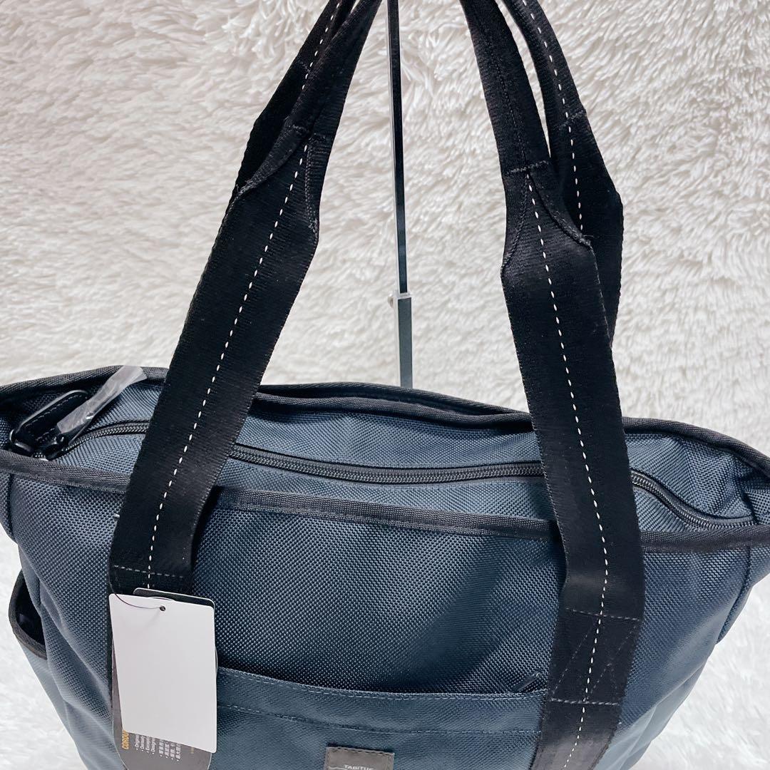 新品　タビタス　コーデュラ　トートバッグ　メンズ　ネイビー　肩かけ　大容量