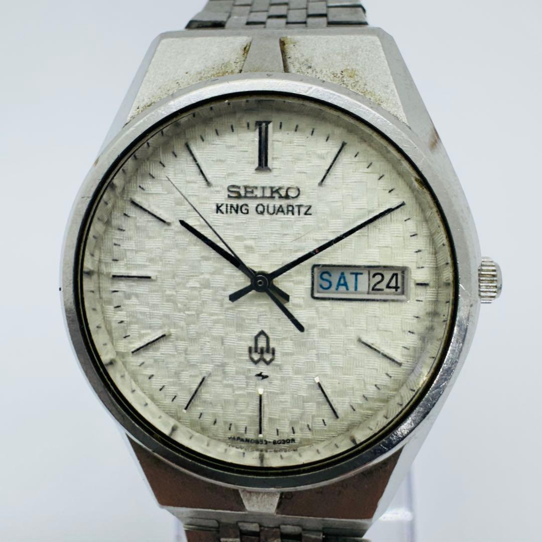 ✨SEIKO✨セイコー✨KING✨クォーツ✨0853-8035✨腕時計✨