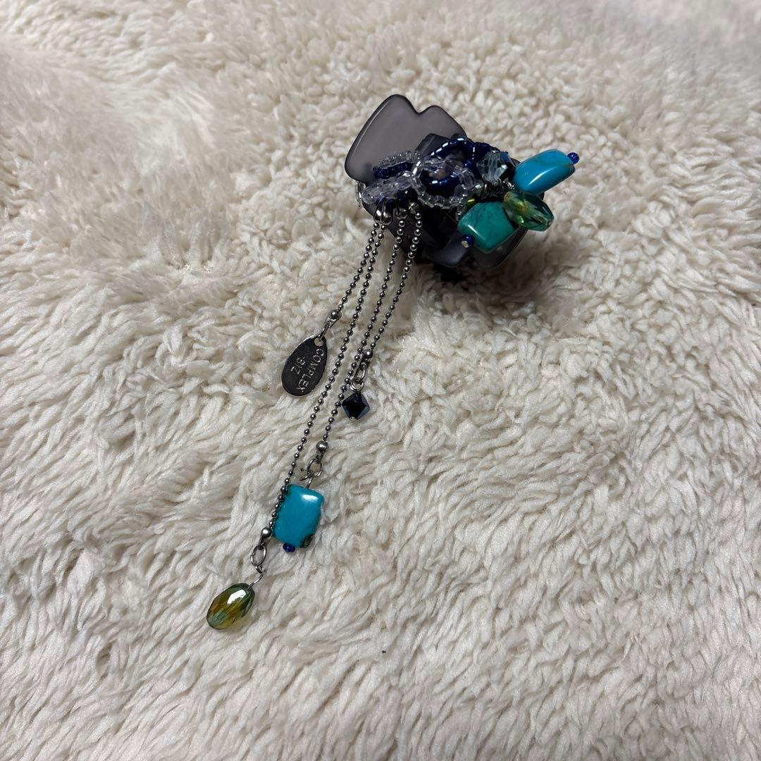 【フルラ】ブレスレット　コンプレックスビズ　クリップ　セット