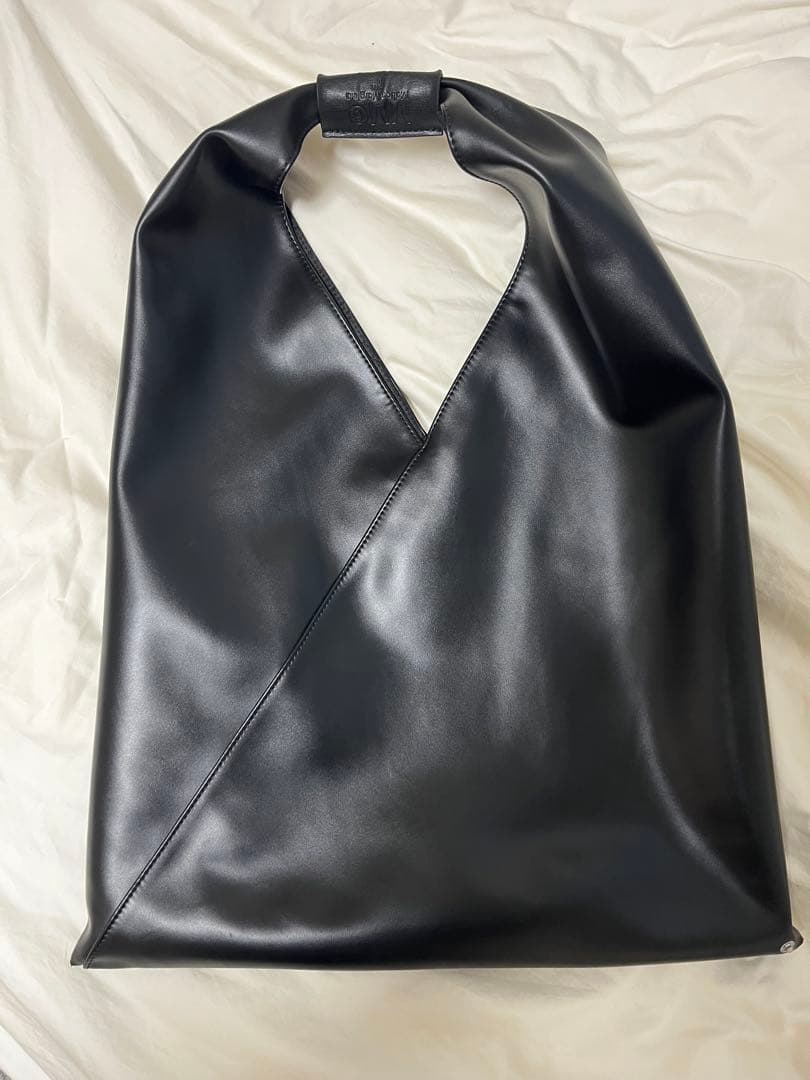 mm6 レザートートバッグ