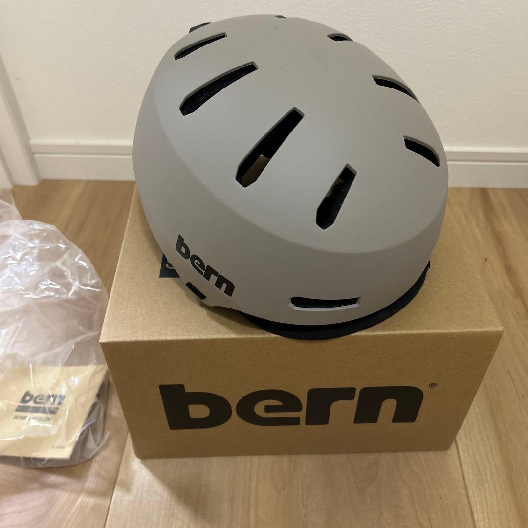 bern Macon 2.0 ヘルメット マットサンド M
