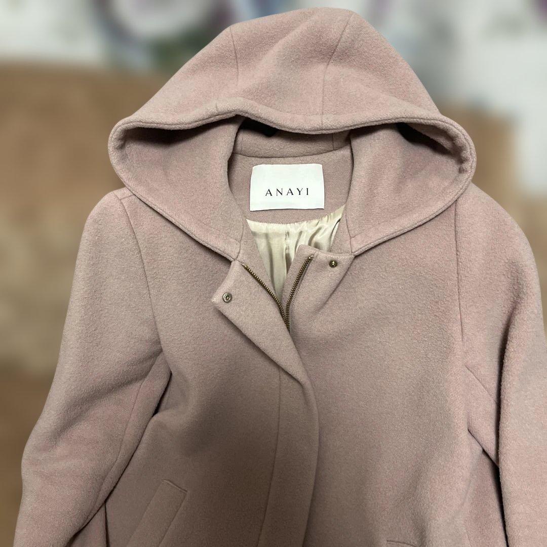 アナイ ダブルビーバー フードコート 36