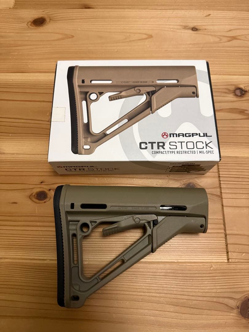 magplu CTR ストック　Mil-Spec FDE