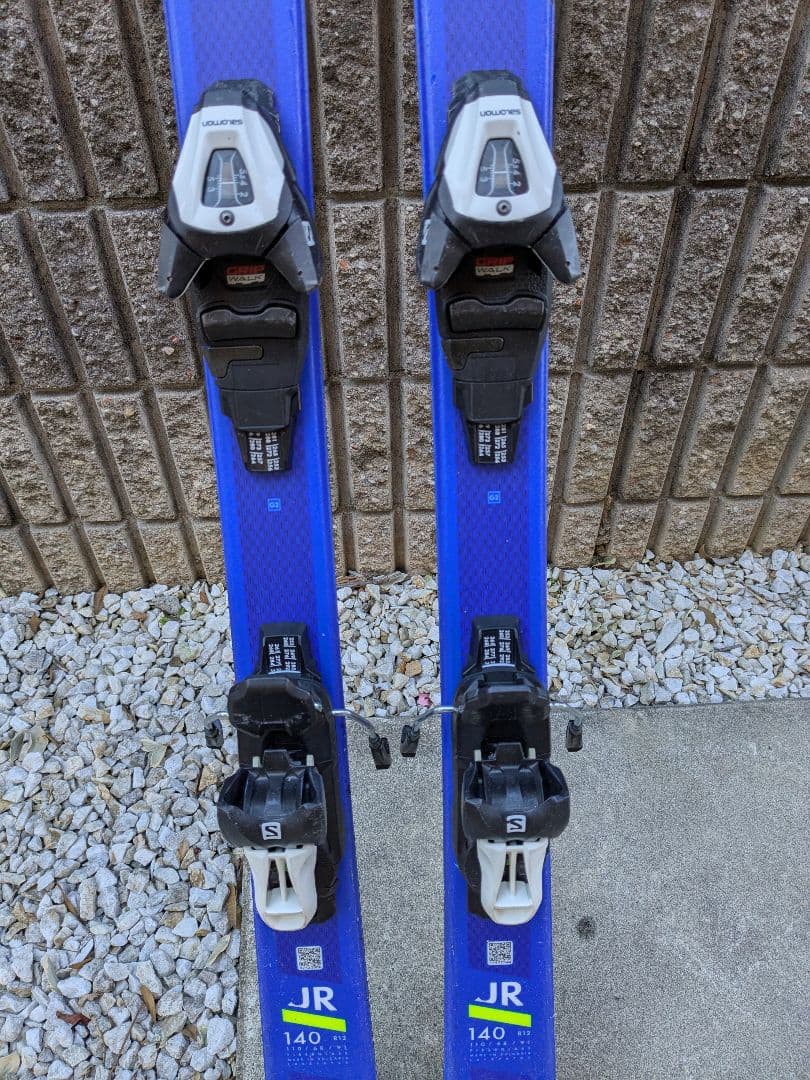 サロモンジュニアスキー板　140cm