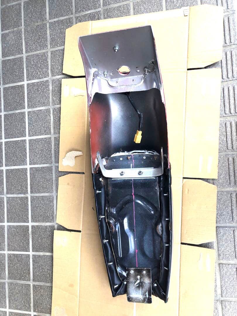 汎用 シングルシート カフェレーサー 旧車 カウル フェンダー テール シート