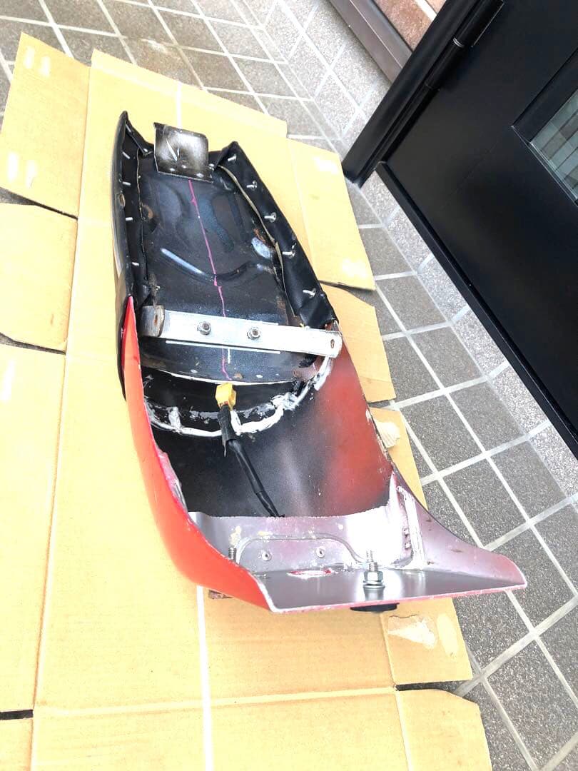 汎用 シングルシート カフェレーサー 旧車 カウル フェンダー テール シート