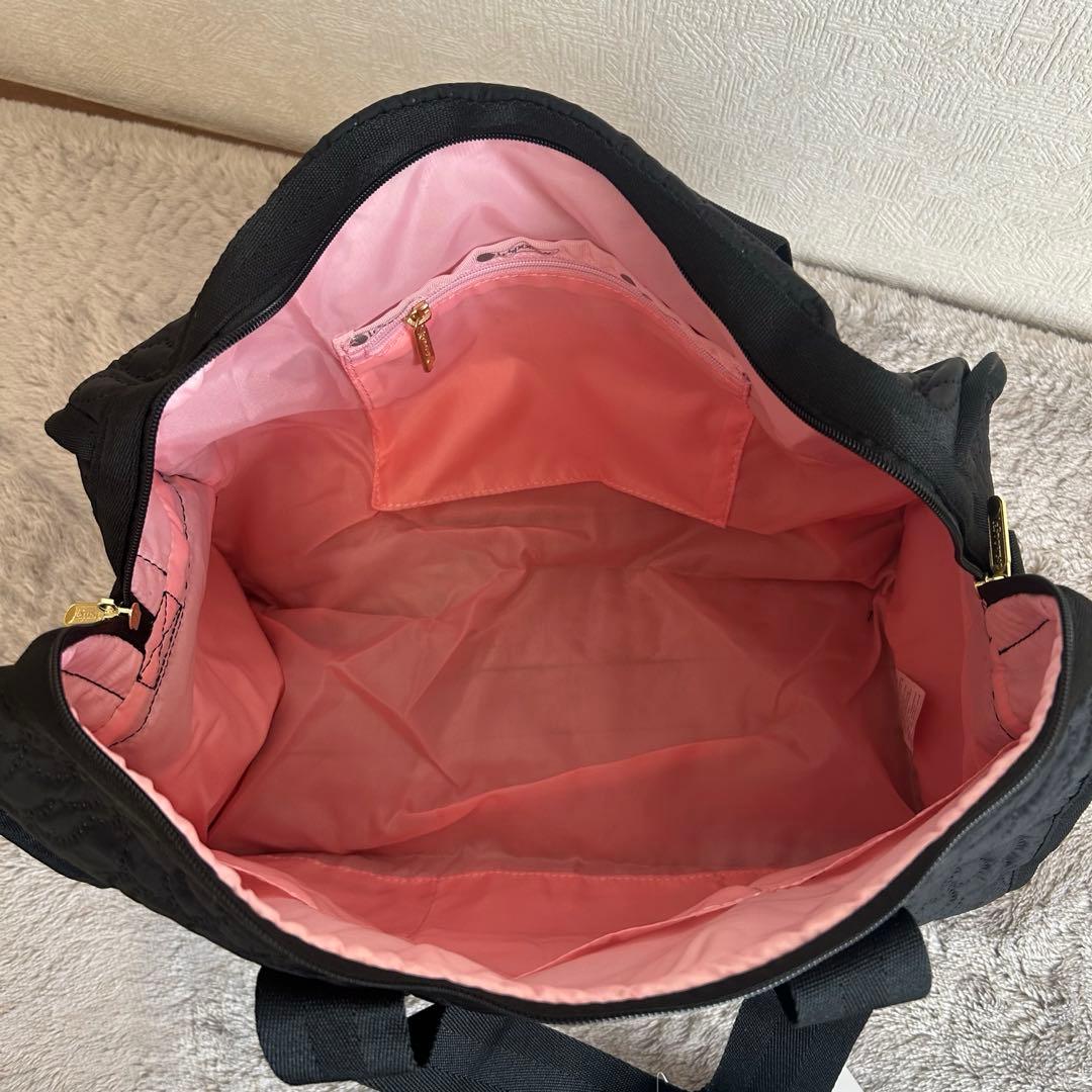 レスポートサック パフィーブロッサムズ ボストンバッグポーチ付き