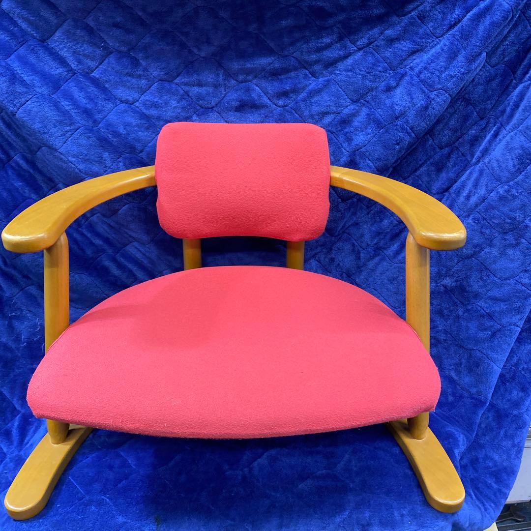 かに座椅子 低座椅子 バリアフリー椅子 ローチェア