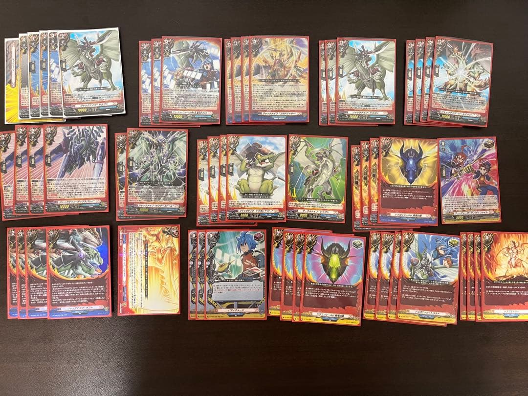 ヴァンガード バディファイト 龍炎寺タスク ジャックナイフ デッキ