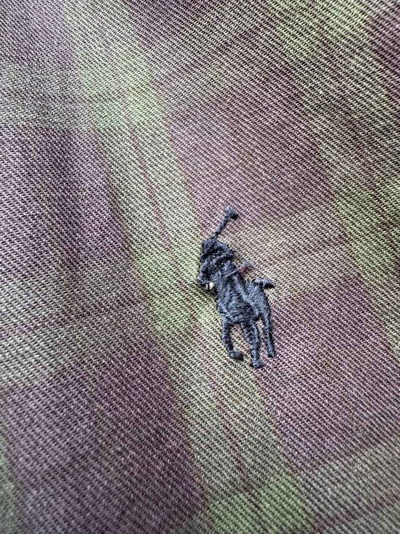 polo ralph lauren ブラックウォッチ コットン パーカー