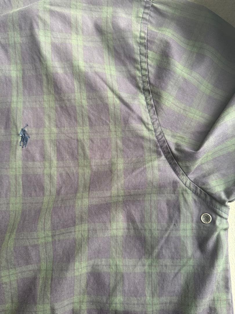 polo ralph lauren ブラックウォッチ コットン パーカー